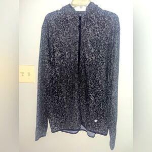 Men's Black Burlebo jacket zip up L